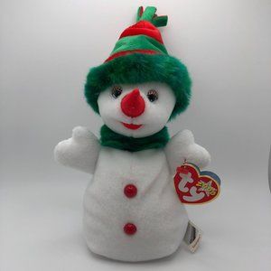 Ty Beanie Baby "Snowgirl" the Snowman 2000